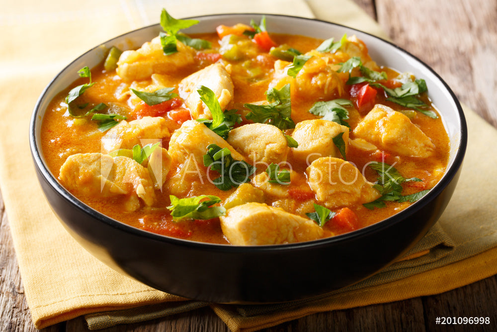 Tomatisert kyllingsuppe