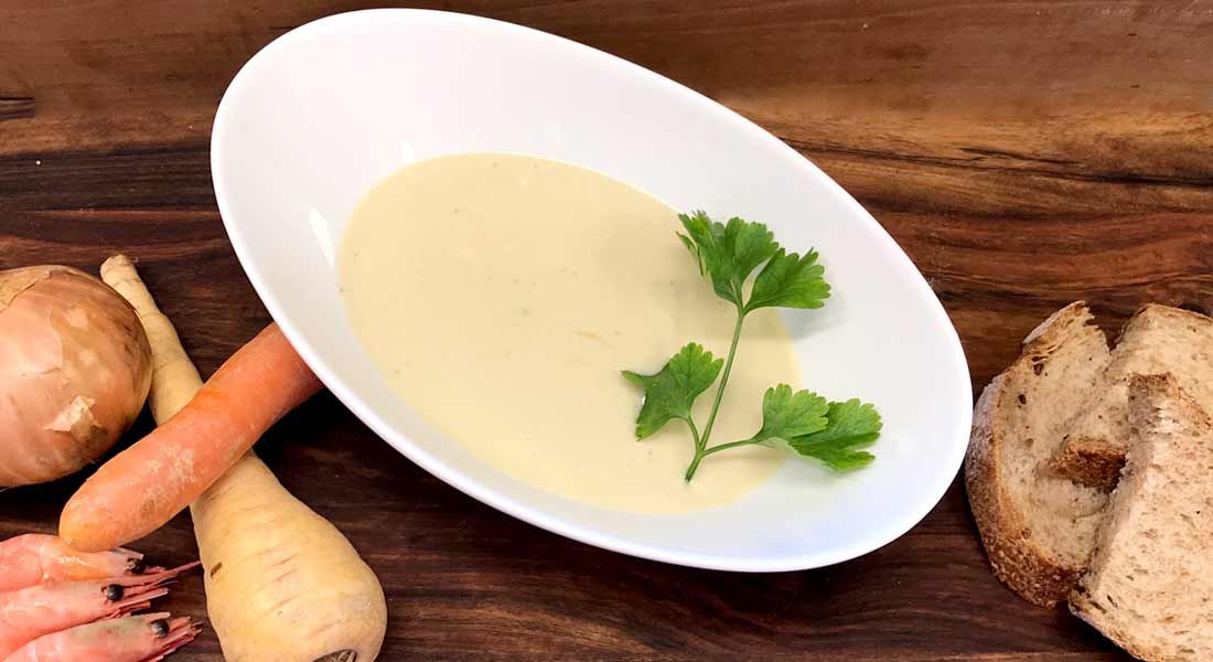 Kremet fiskesuppe