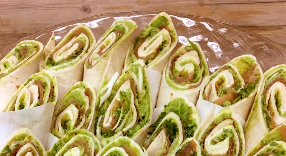 Tortillas med spekeskinke
